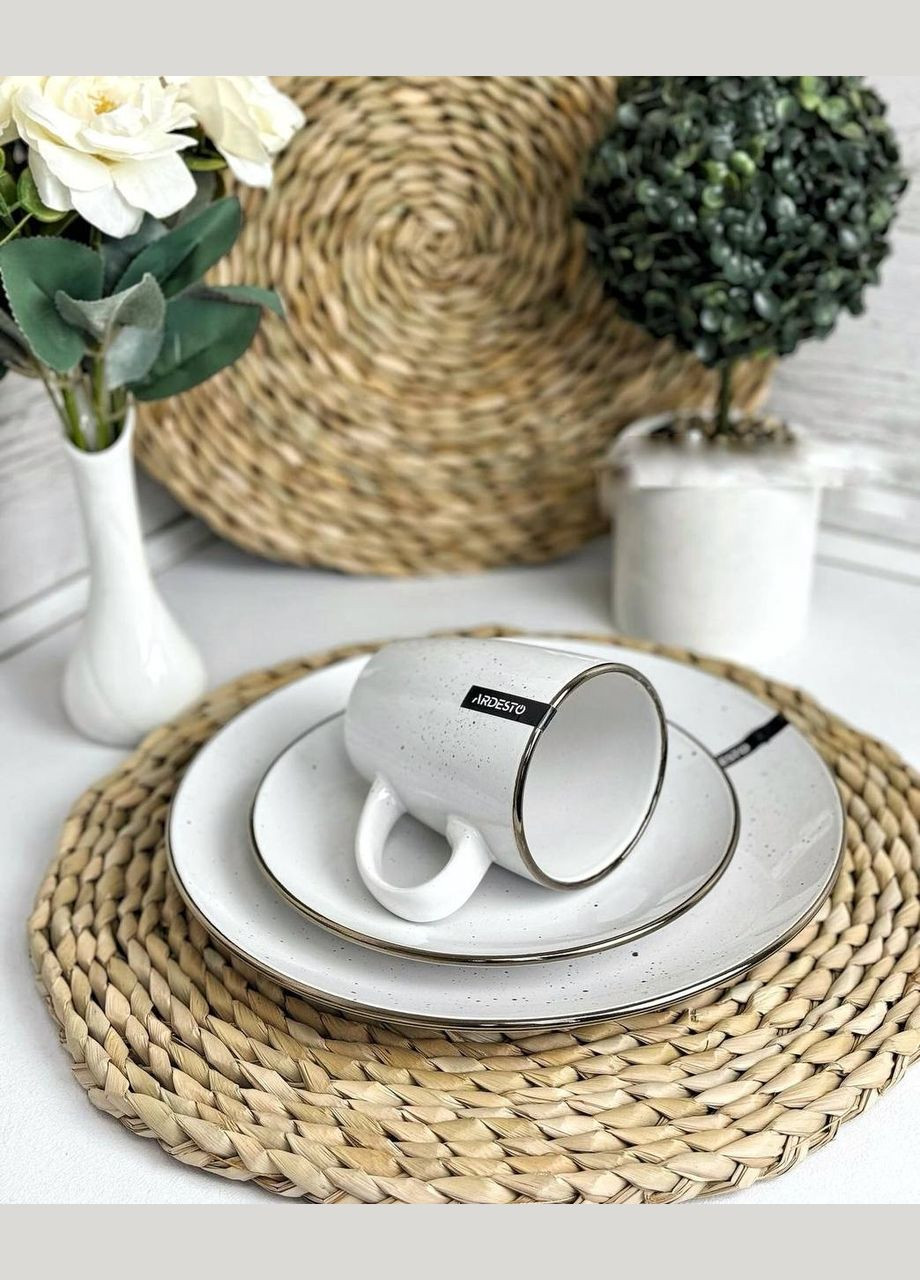 Набор посуды 22 пр Bagheria White AR0022WGC/2 Ardesto (335080332)