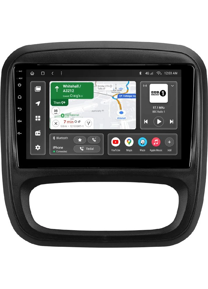 Автомагнитола T6009-X82 PRO MAX для Renault Trafic 3 2014-2021 (44455) Gazer (382640237)