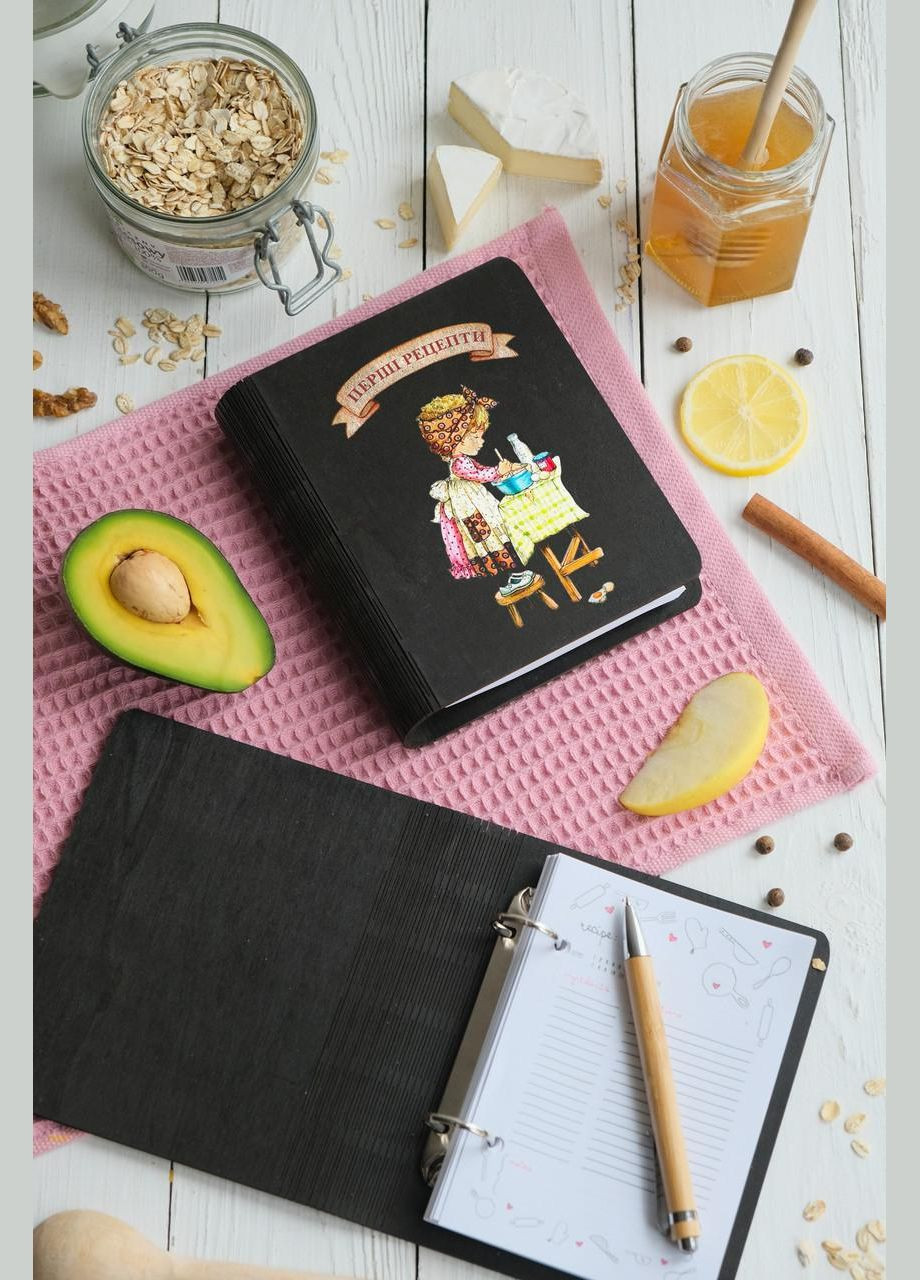 Книга для записів кулінарних рецептів "Перші рецепти" А5 22,5х17см HM furnitura (330602612)