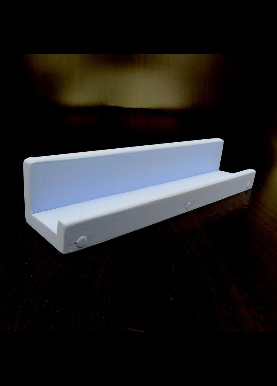 Настенная полка из дерева Балоро 70 ирис (НСП-0024752) No Brand (328080984)