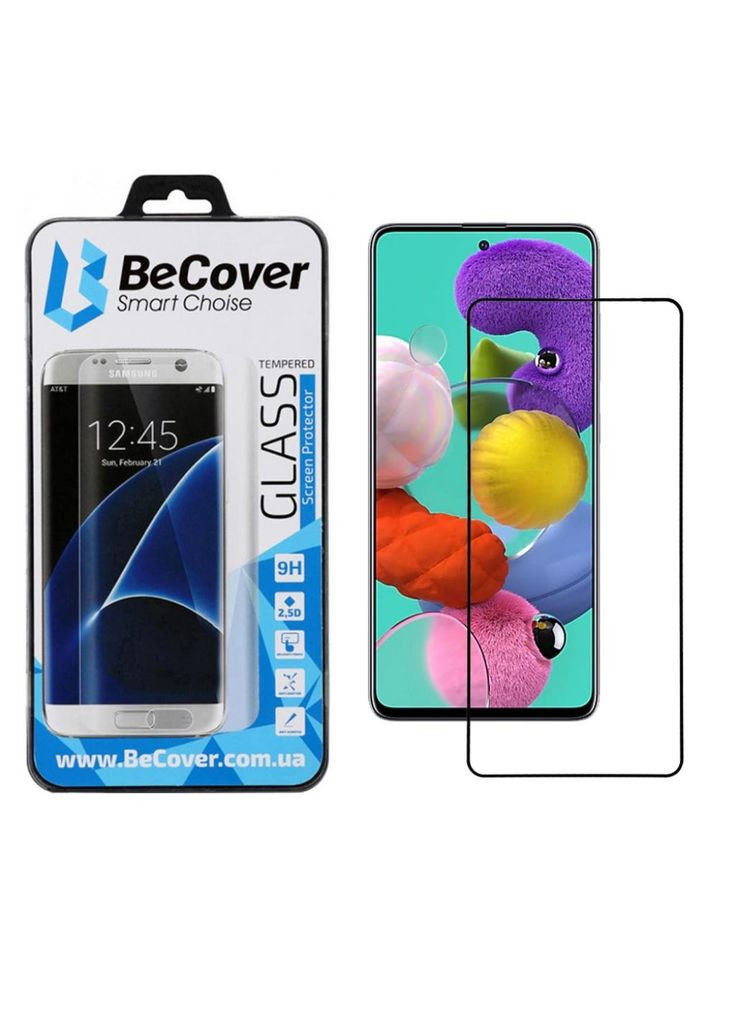 Скло захисне (m432655) BeCover Samsung Galaxy A51 SM-A515 Black (367066906)