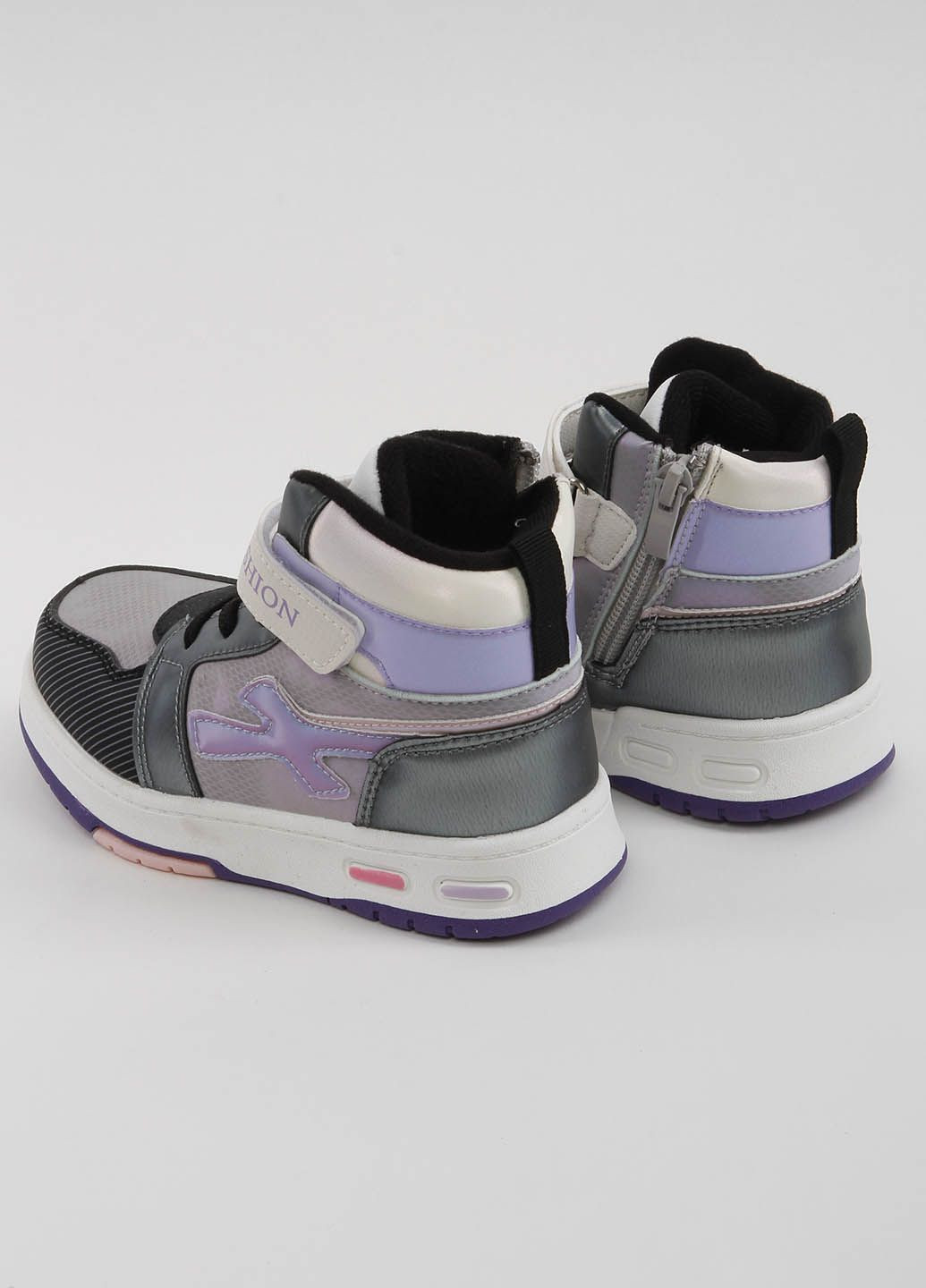 Фиолетовые спортивные осенние черевики Power