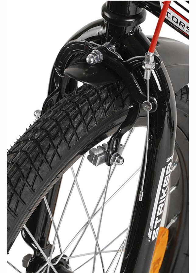 Велосипед "" STRIKER колір чорно-червоний ЦБ-00246140 Corso (282925146)