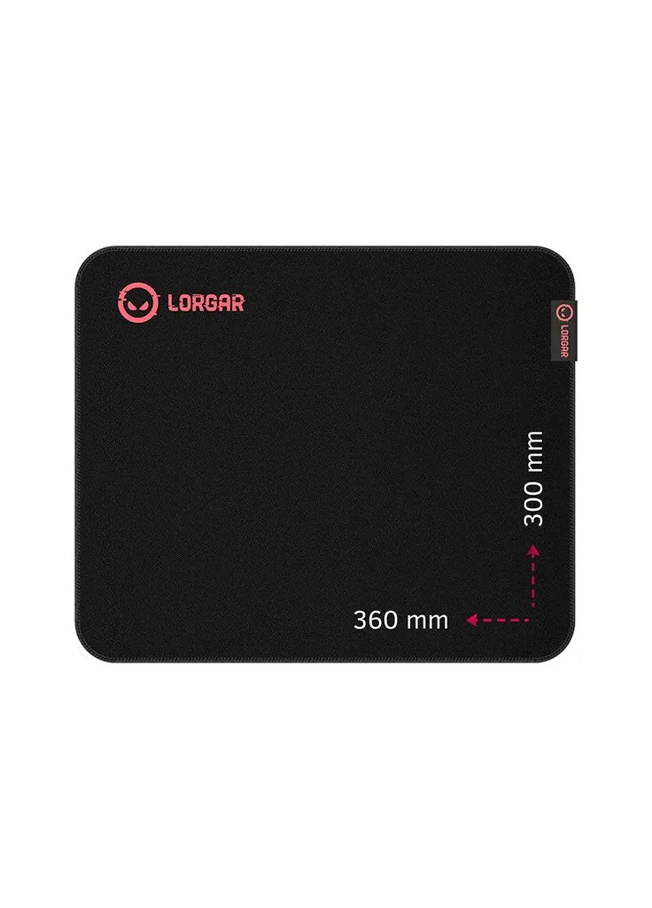 Килимок для мишки Main 323 Black/Red (LRG-GMP323) LORGAR (391789137)