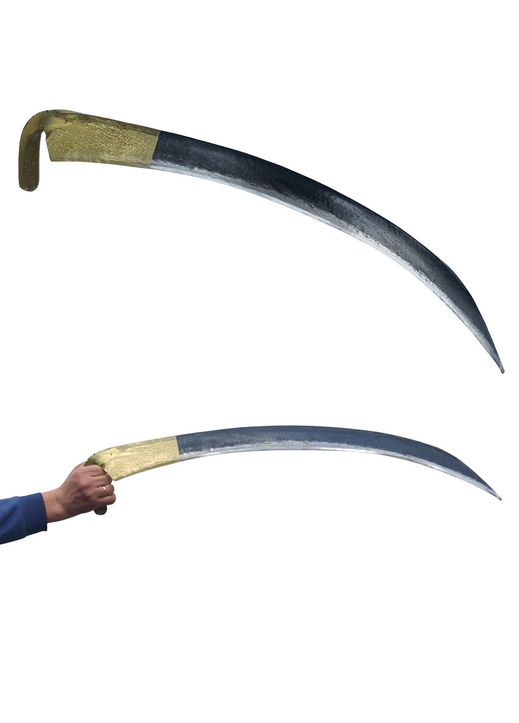 Кованая ручная заточенная турецкая садовая коса 80 см Gunas (280202164)