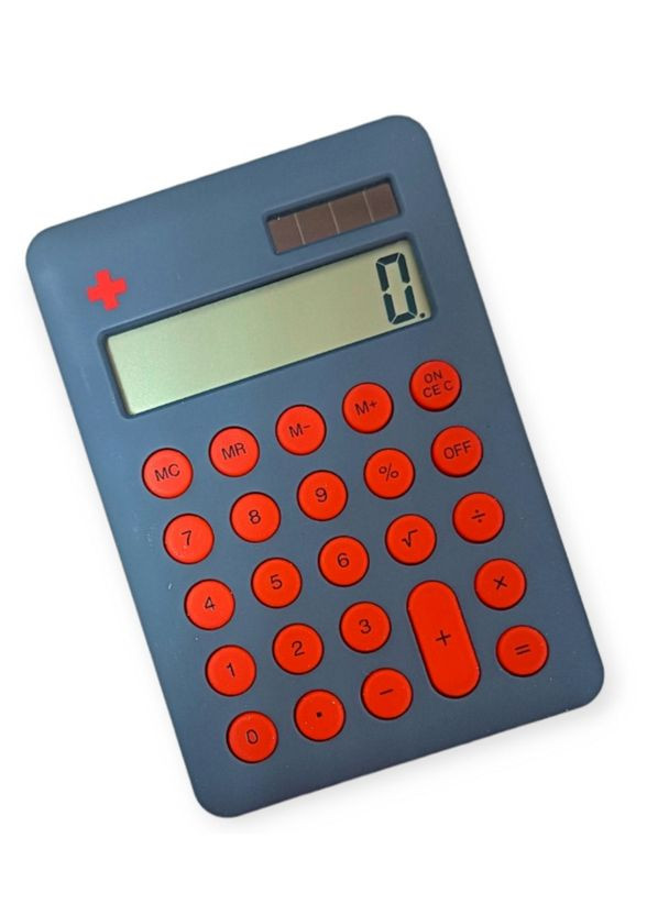 Портативний міні-кишеньковий калькулятор 8-розрядний дисплей (, червоний) Alina (296790775)