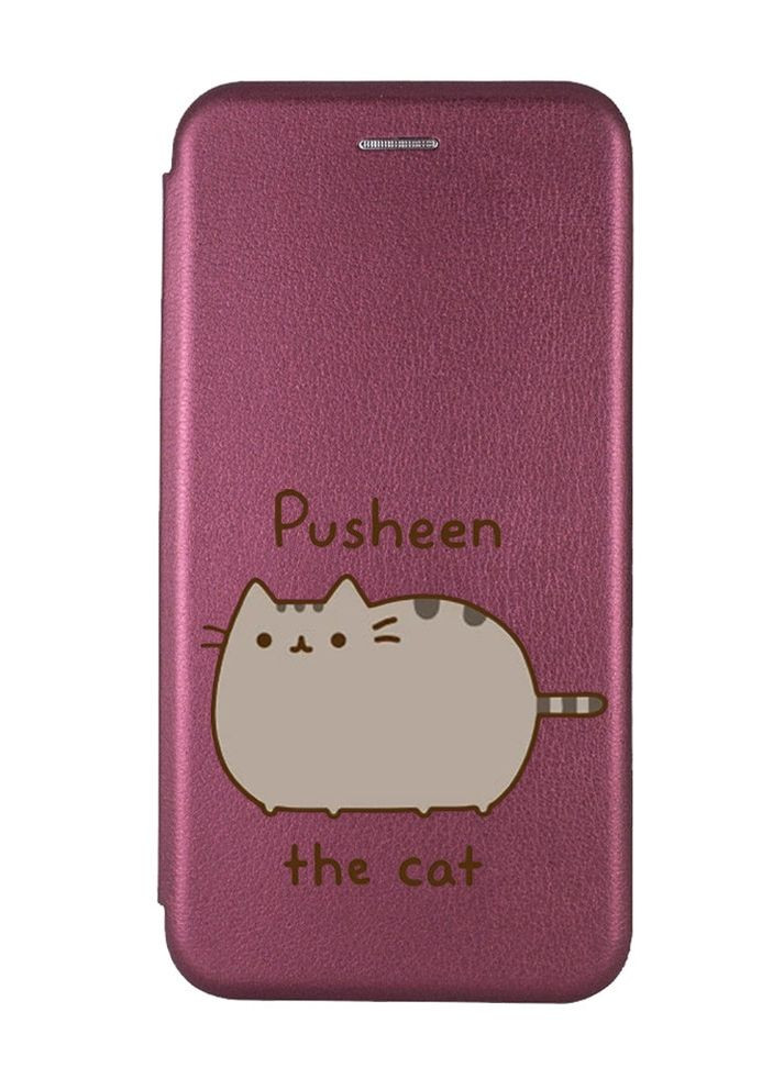 Чехол-книжка с рисунком на Xiaomi Redmi 8 Пушин котик (принт 412) Creative (365753131)