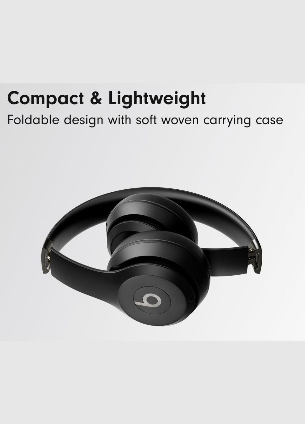 Наушники с микрофоном by Dr. Dre Solo 4 Matte Black (MUW23) BEATS (299469563)