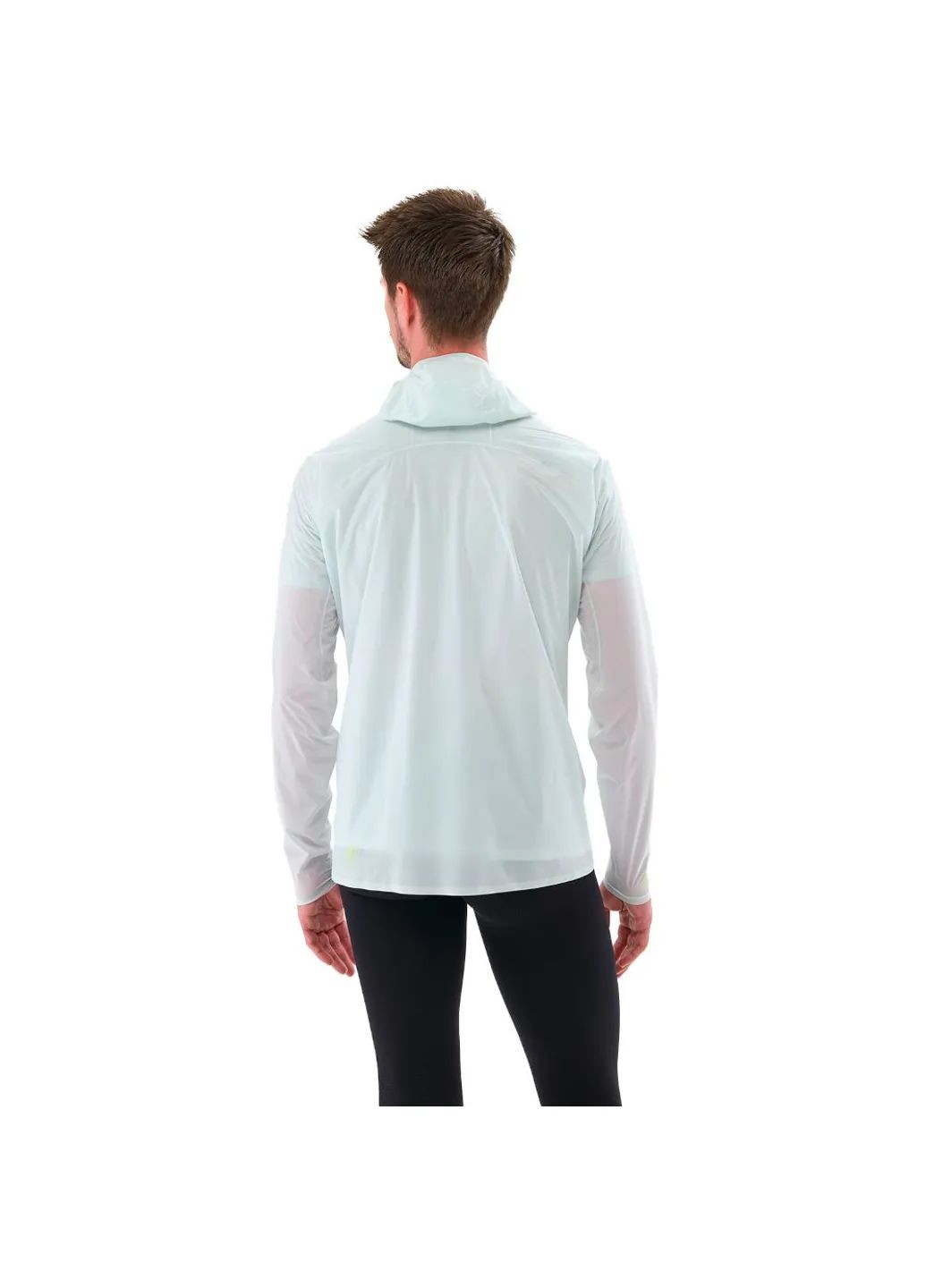 Синяя демисезонная куртка hurricane waterproof 10/10 jacket Compressport