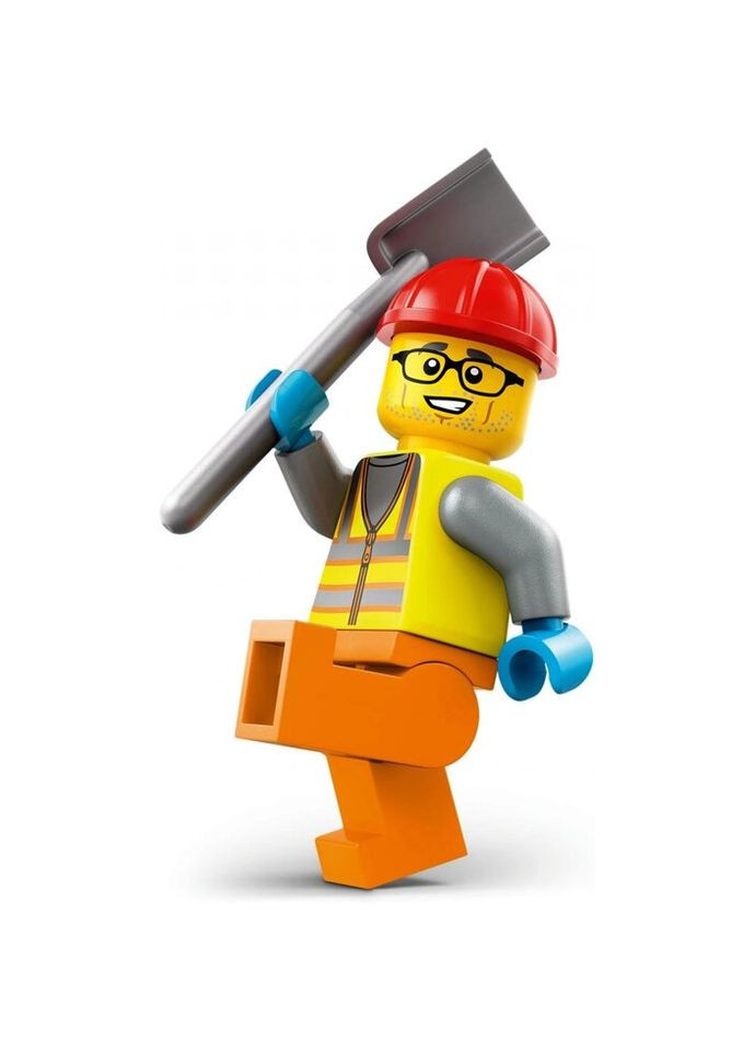 Конструктор City Будівельна парова ковзанка 78 деталей (60401) Lego (281425664)