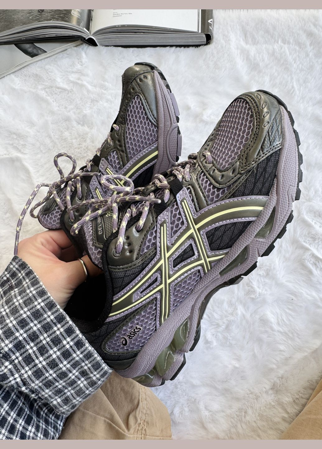 Кроссовки женские и мужские Asics Gel-Nimbus 10.1 Violet/Black | Асикс Гель-Нимбус 10.1 фиолетовые No Brand фиолетовые демисезоны (340116932)