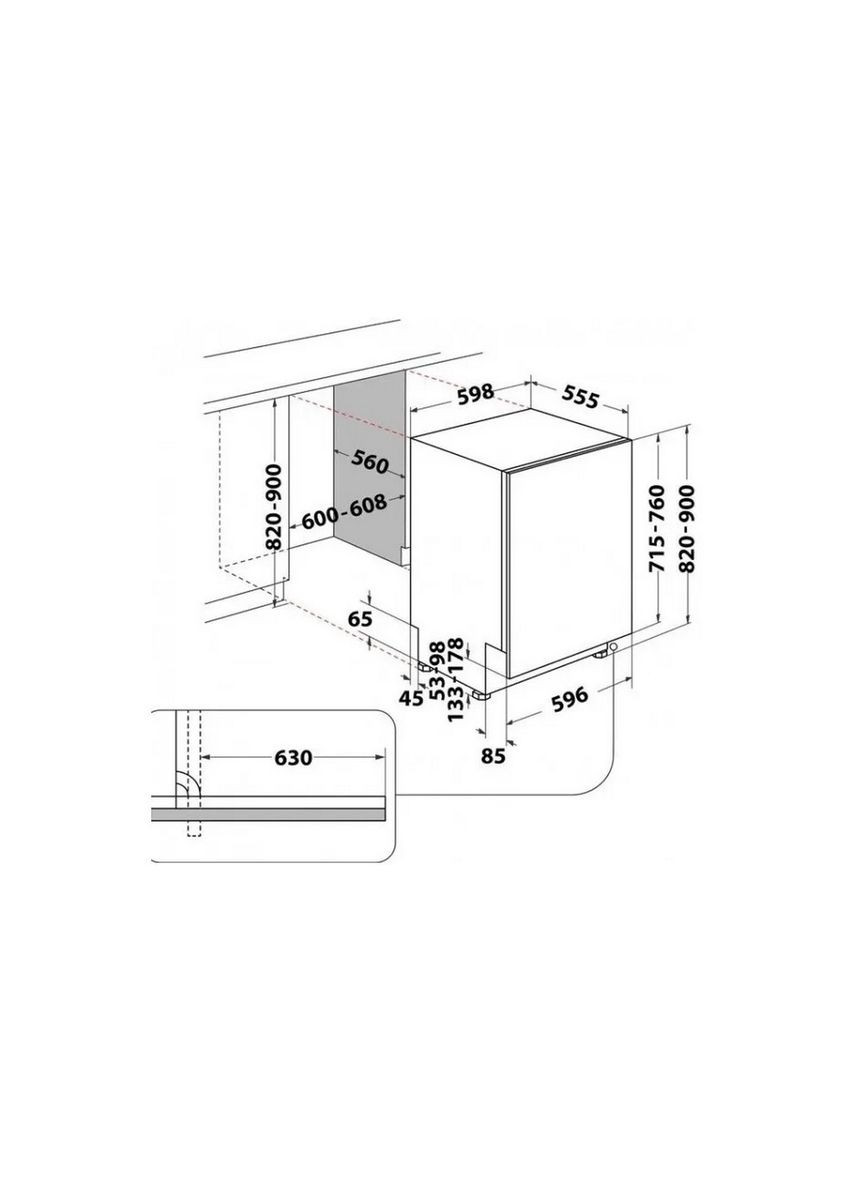 Посудомоечная машина HM742L HOTPOINT-ARISTON