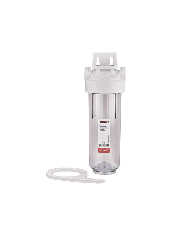 Колба фильтра для холодной воды KV-20-1/2 6 атмосфер 1/2" (KR5636) KOER (330774934)