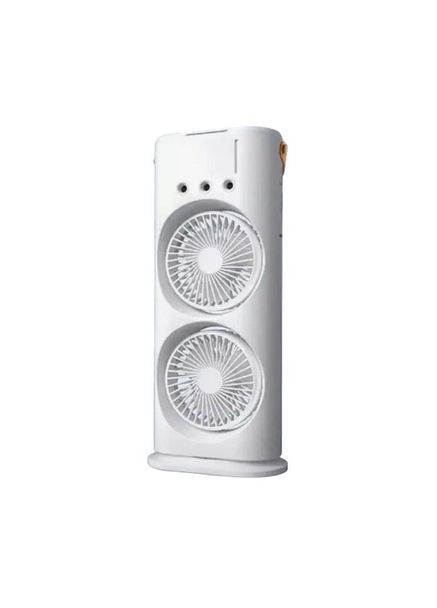Вентилятор-кондиционер увлажнитель настольный Double-ended Spray Fan (3 скорости) + Пульт + Пакеты для льда в комплекте Monocrystal (338623835)