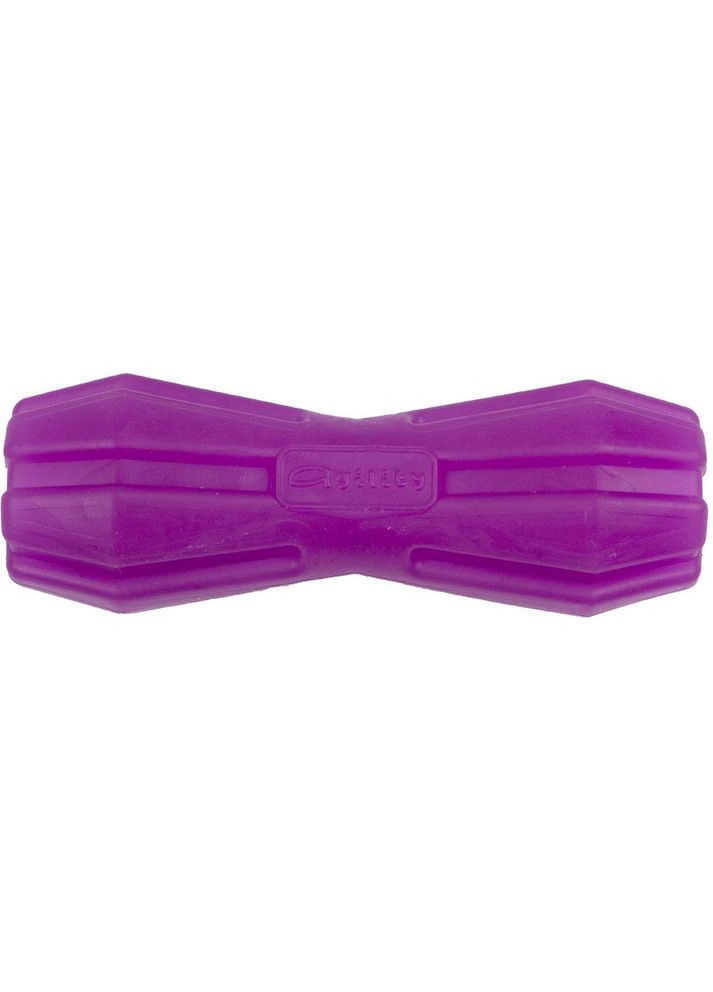 Игрушка для собак гантель с отверстием 12 см фиолетовая (4820266660598) AGILITY (315155482)
