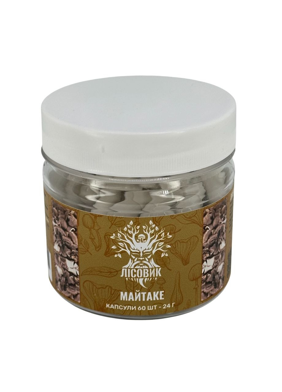 Гриб Майтаке, капсули 60 шт по 0.4 г Лісовик (334293114)