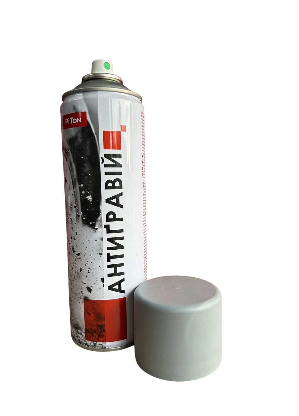 Антикоррозионное антигравийное покрытие с высокополимерным каучуком серый 500 мл PiTon (354298833)