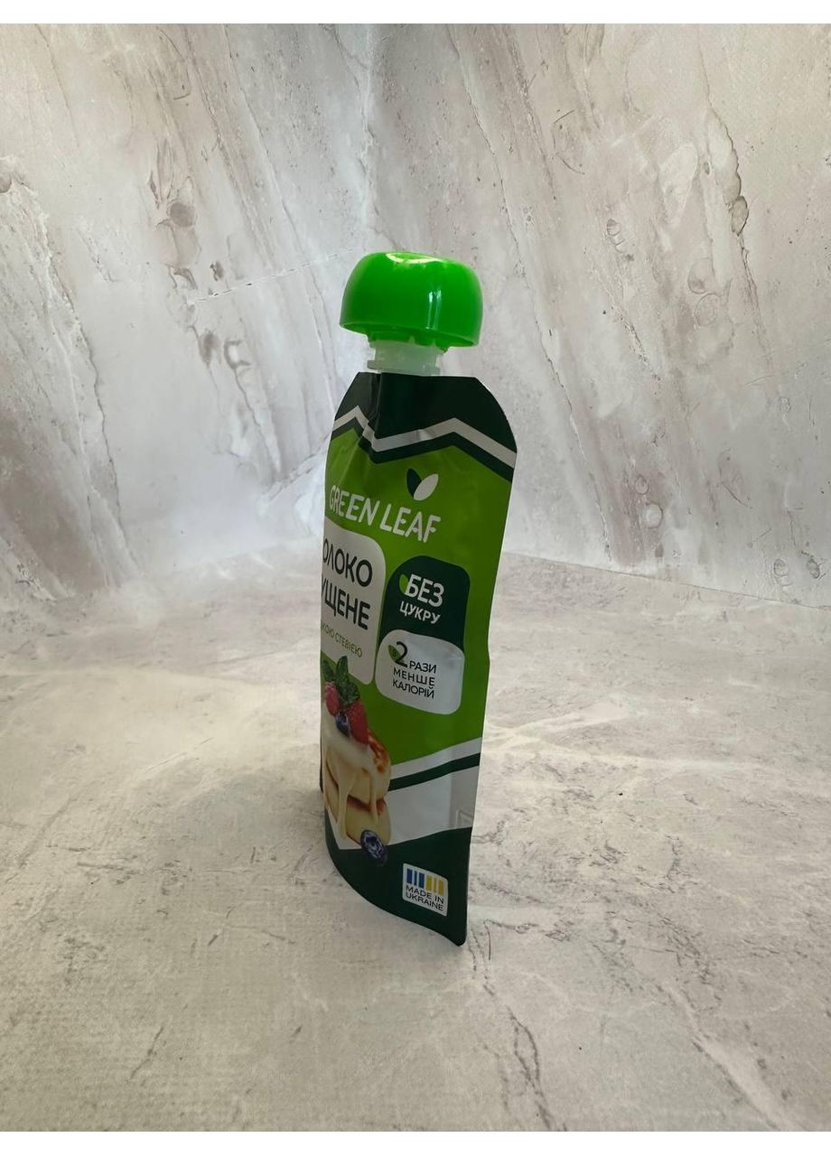 Сгущёное молоко без сахара со сладкой стевией Green Leaf 90г No Brand (323168739)