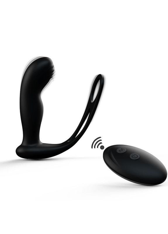 Вібромасажер простати з подвійним ерекційним кільцем, масажер для чоловіків, лікування простатиту чоловічий вібратор No Brand (314874617)