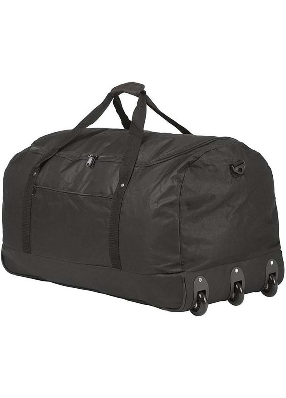 Сумка дорожня на колесах Wheelbag 100 Liter Чорний TravelZ (367188532)
