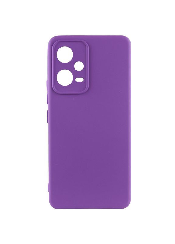 Чохол Silicone Cover Full Camera для Xiaomi Poco X5 5G / Redmi Note 12 5G Purple Lakshmi (355874197)