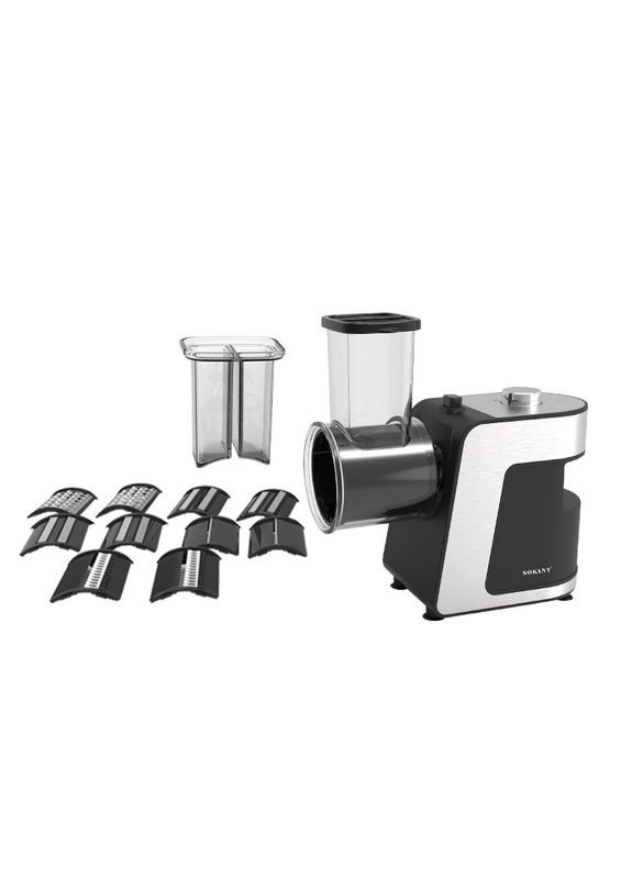 Овощерезка-мультирезка электрическая SK-1180 с 5 насадками для шинковки. Sokany (328441582)