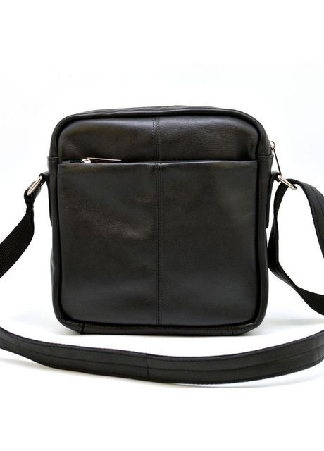 Сумка планшет через плечо мужская из натуральной кожи средняя Черный 36820 TARWA (353690167)