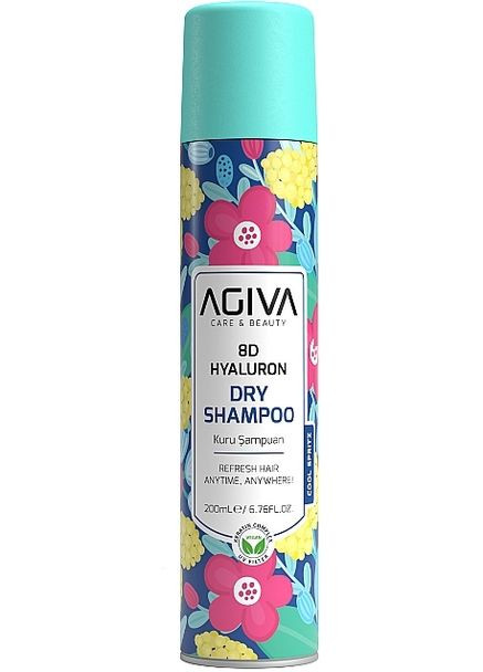 Сухой шампунь для волос 8D Hyoluron Dry Shampoo 200ml (1527228-32270897) Agiva (368891772)