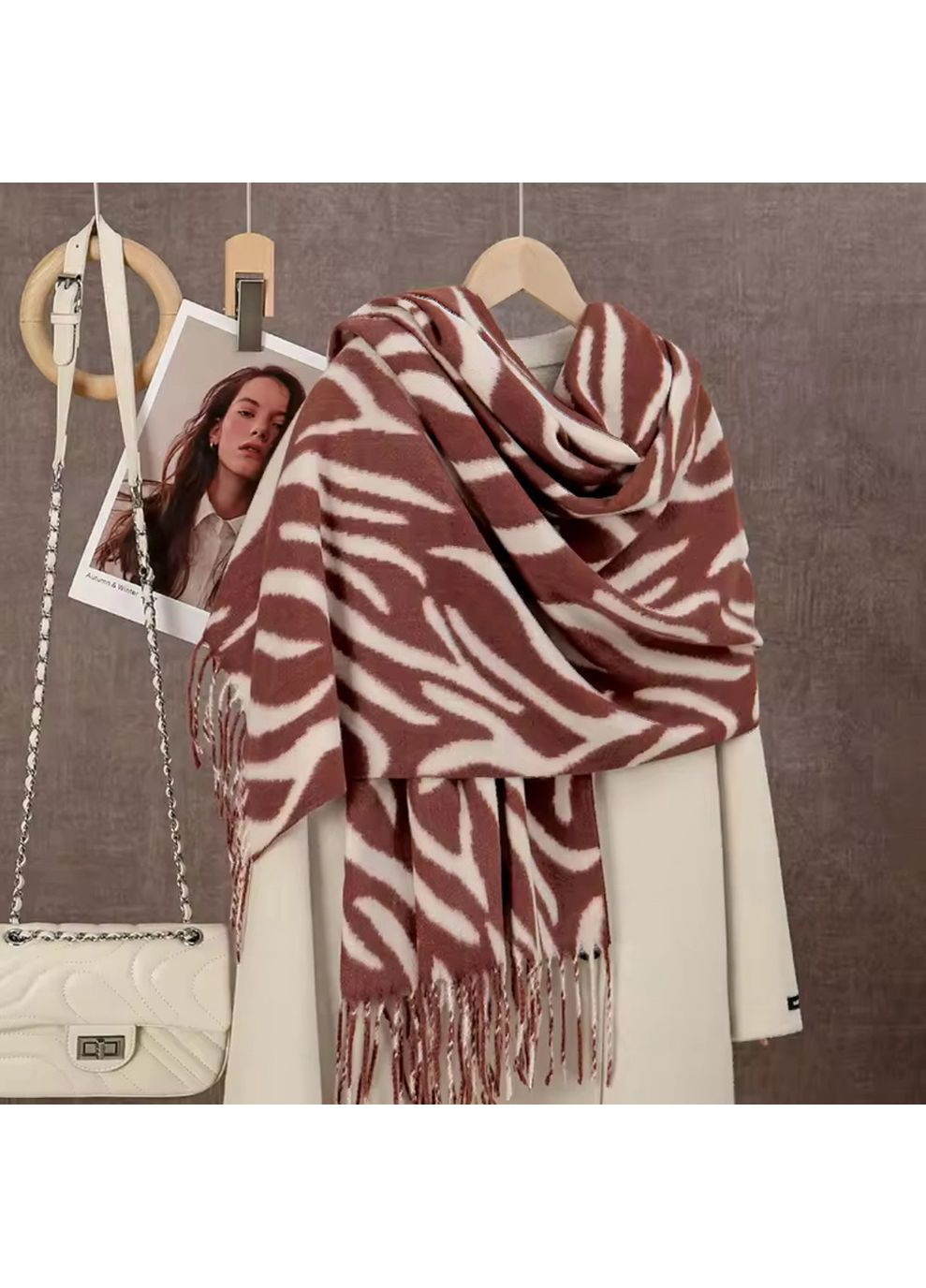 Шарф кашемировый 108035 Cashmere (370676617)