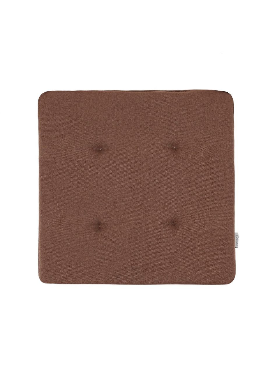 Подушка для стільця та крісла рогожка см коричневий No Brand (324830710)