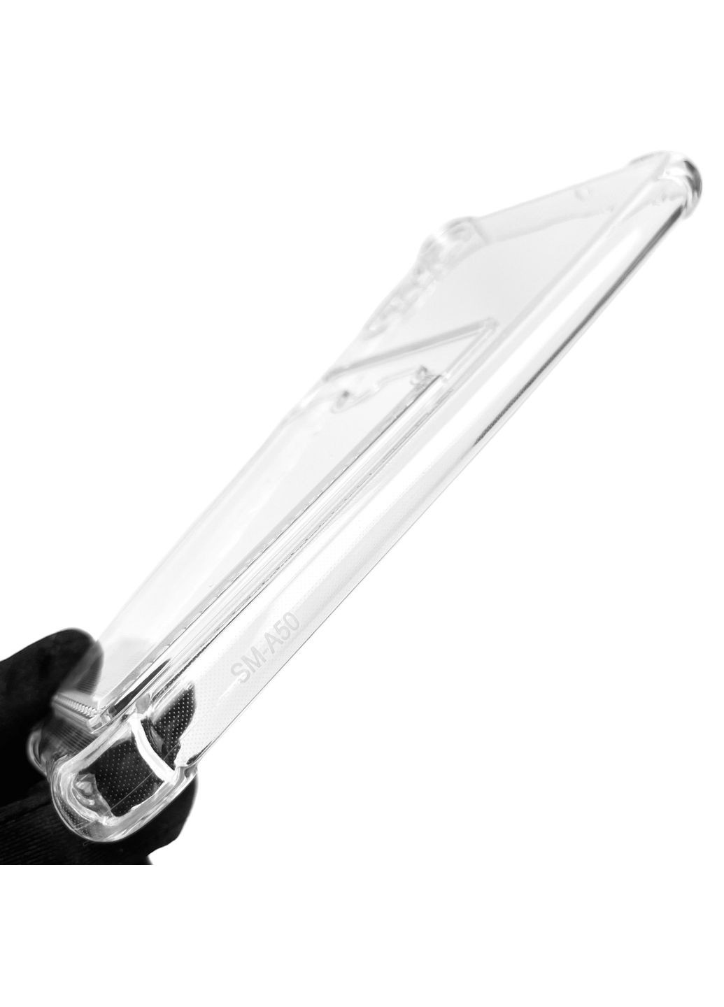 Чохол для Galaxy A30s SM-A307F з бронь кутами з кишенею для карток k-pop на самсунг а30с прозорий Samsung (366018769)