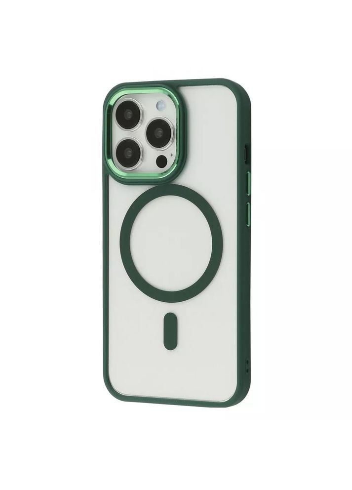 Чохол Cover Glossy Ardor Case with MagSafe для iPhone 11 Зелений Wave (293504627)