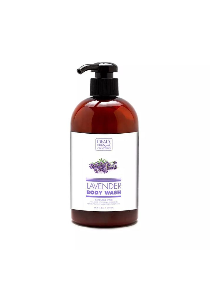 Гель для душу з олією лаванди та мінералами Мертвого моря, 500 мл Dead Sea Collection (296658648)