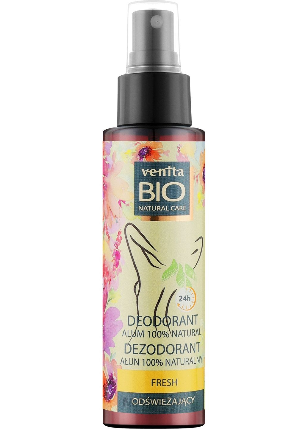 Дезодорант для женщин Bio Natural Care Woman Fresh Deo 100ml (1188795-31100731) Venita (368630776)