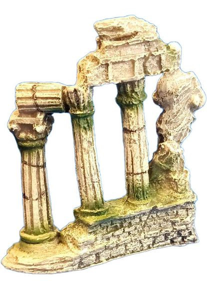 Декорация для аквариума Римские Руины ZD8304B 9х4х10 см Chico'S (282645431)