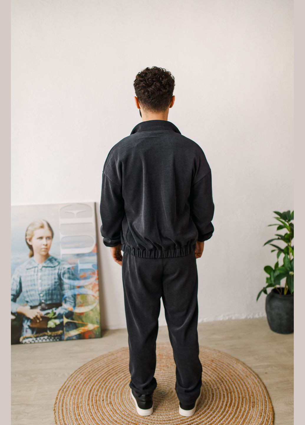 Костюм чоловічий вельвет на змійці No Brand костюм (323915169)