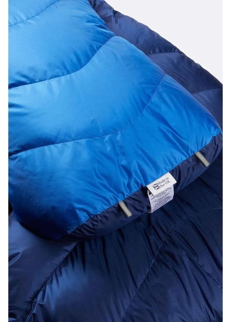 Спальний мішок Neutrino 400 Regular, (-7°C), 185 см - Left Zip, Nightfall Blue Rab (334669684)