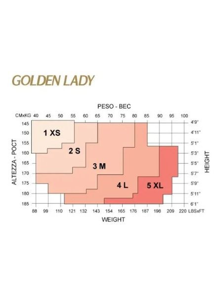 Колготки жіночі REPOSE 40 Golden Lady (314540227)