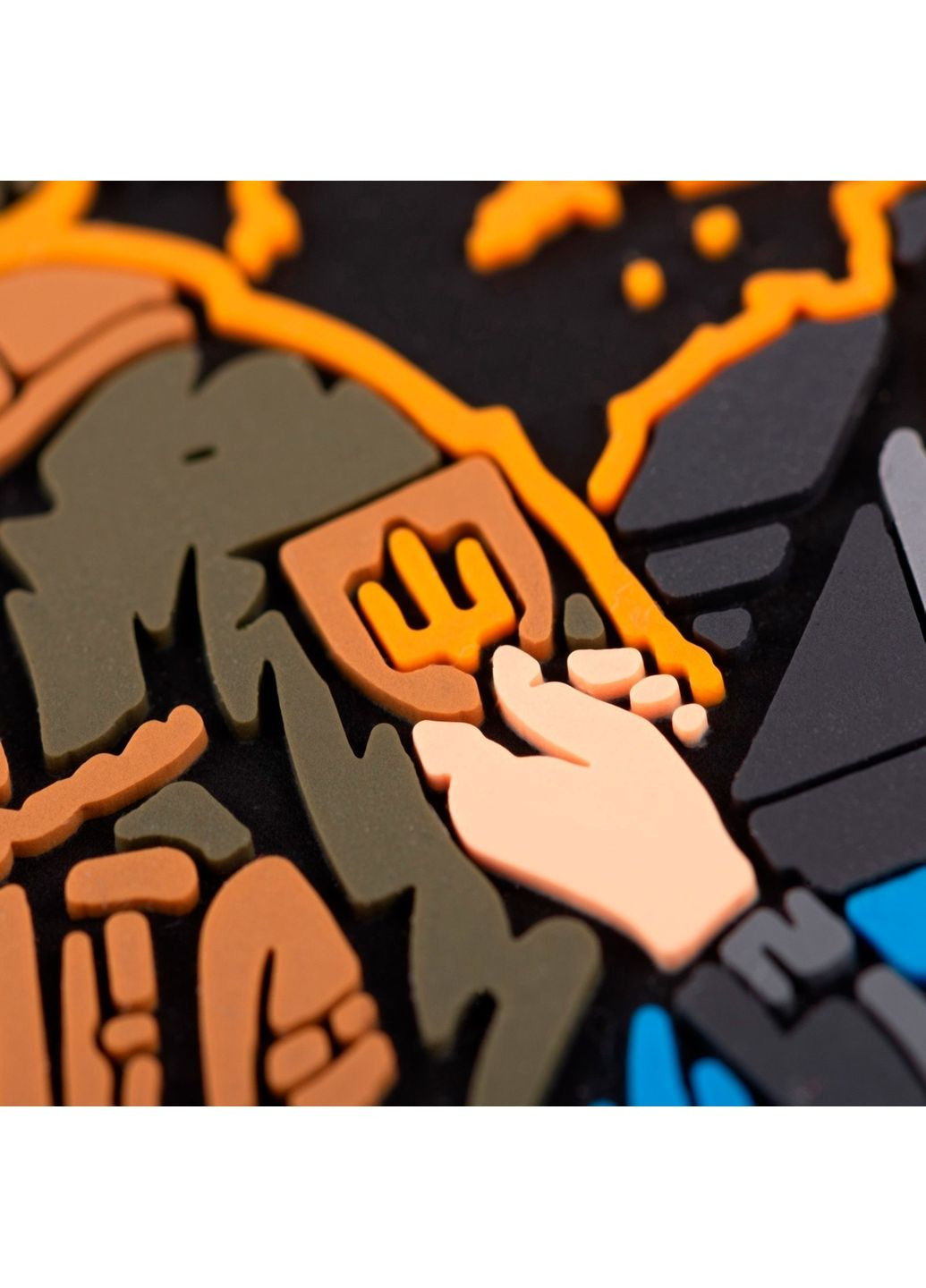 ПВХ Патч "Lifestyle" на липучке Vik-Tailor (367623956)