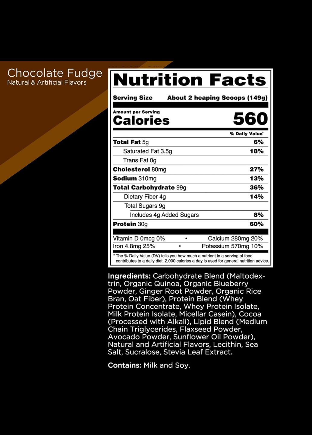 Гейнер Clean Gainer 2.24 kg (Chocolate Fudge) Rule One (313234299)