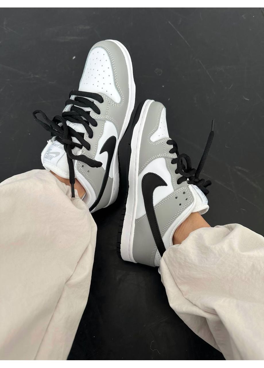 КРОСІВКИ ЖІНОЧІ NIKE SB DUNK LOW SMOKE GREY НАЙК СБ ДАНК No Brand сірі демісезони (367174264)