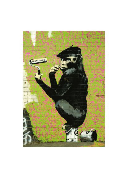 Пазл (PT-571343) Piatnik Шимпанзе з валиком Бенксі, 1000 елементів (366158153)