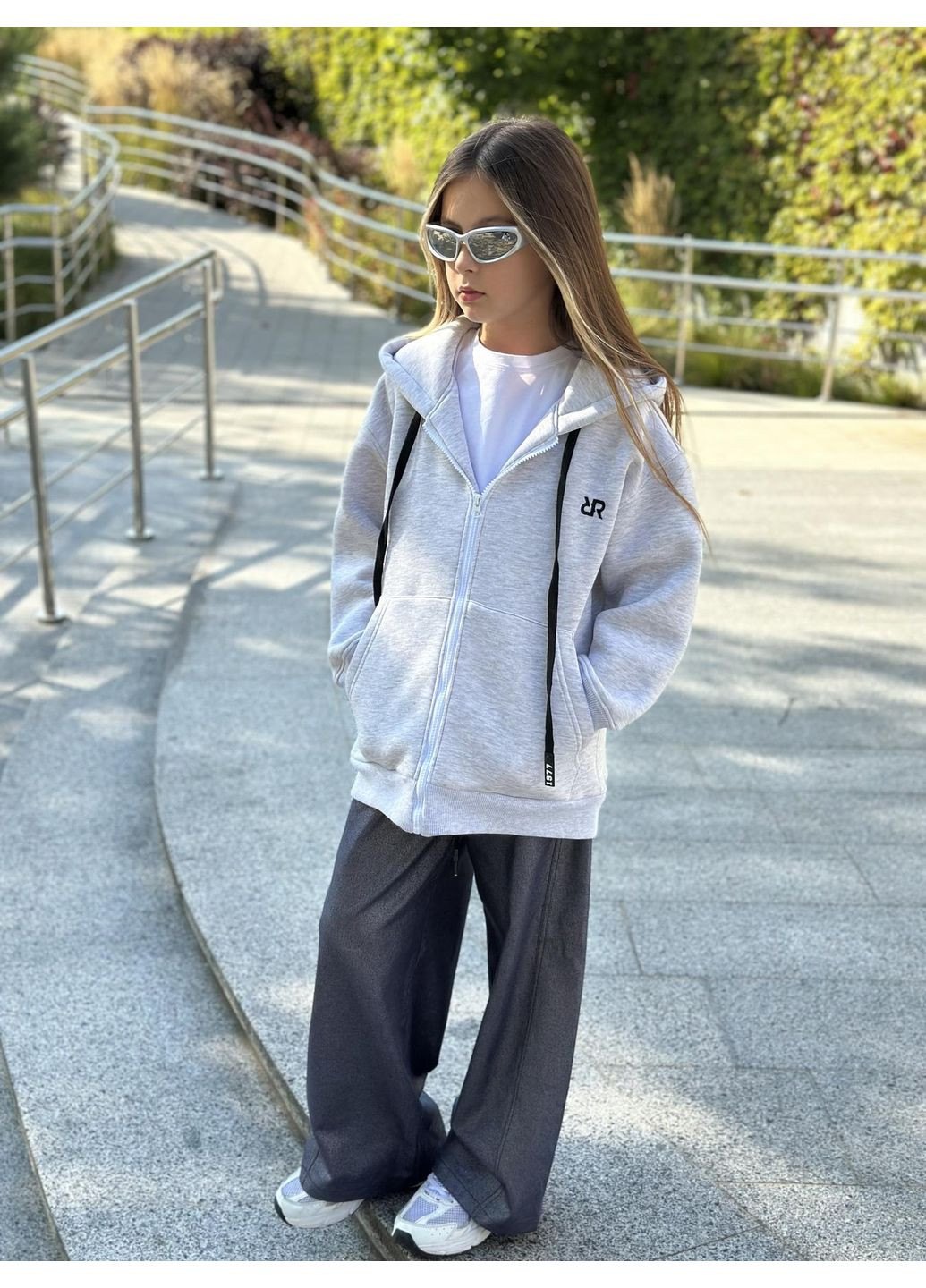 Зип худи на флисе унисекс IRmAS оверсайз (361269258)