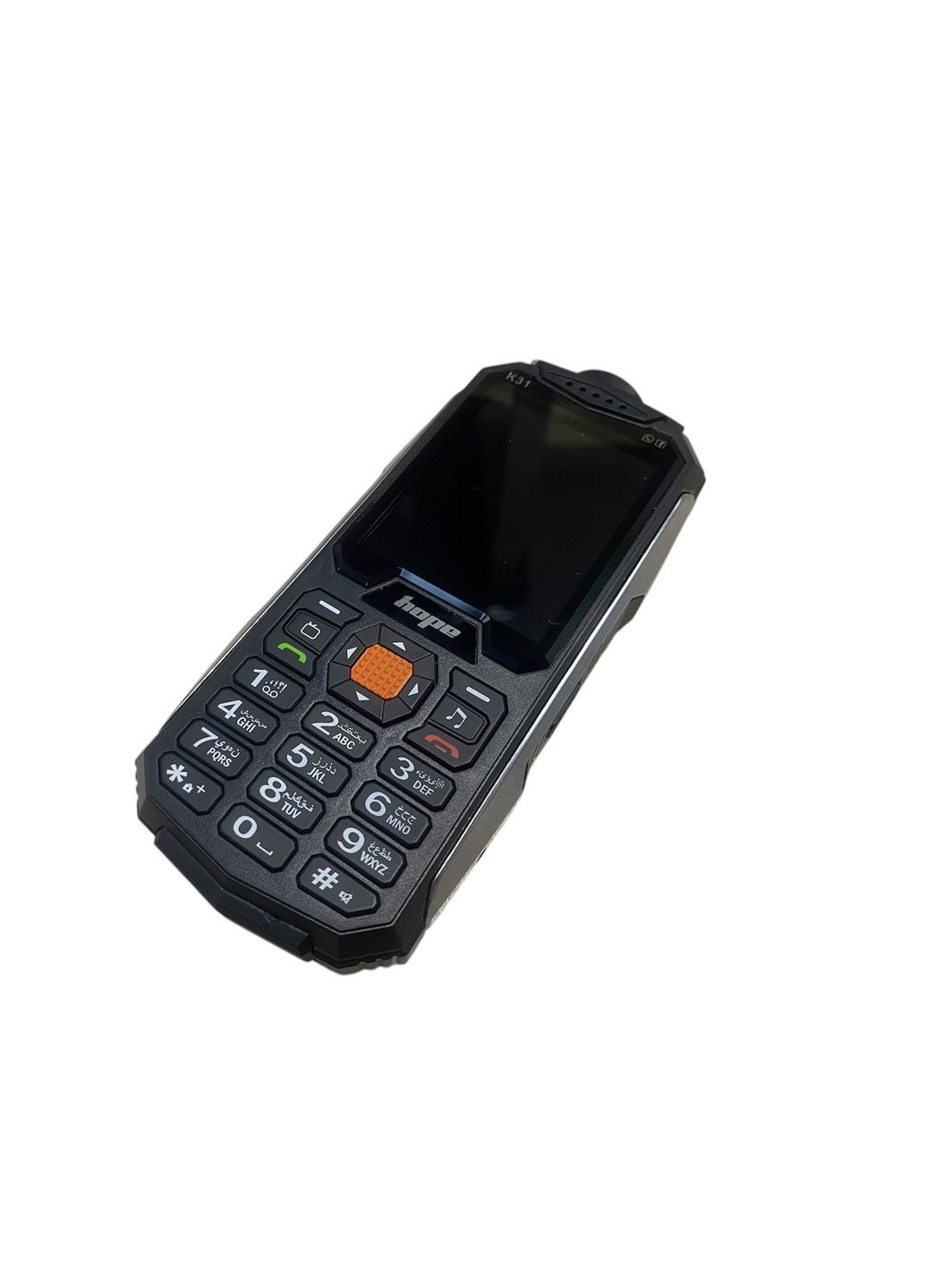 Кнопочный мобильный телефон на 4 сим карты AIEK Hope K31 Black Home (330144161)