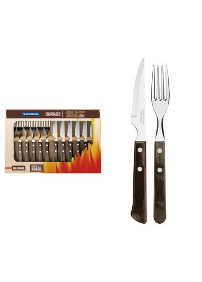 Набор приборов для гриля Barbecue Polywood, 12 предметов Tramontina (278367279)