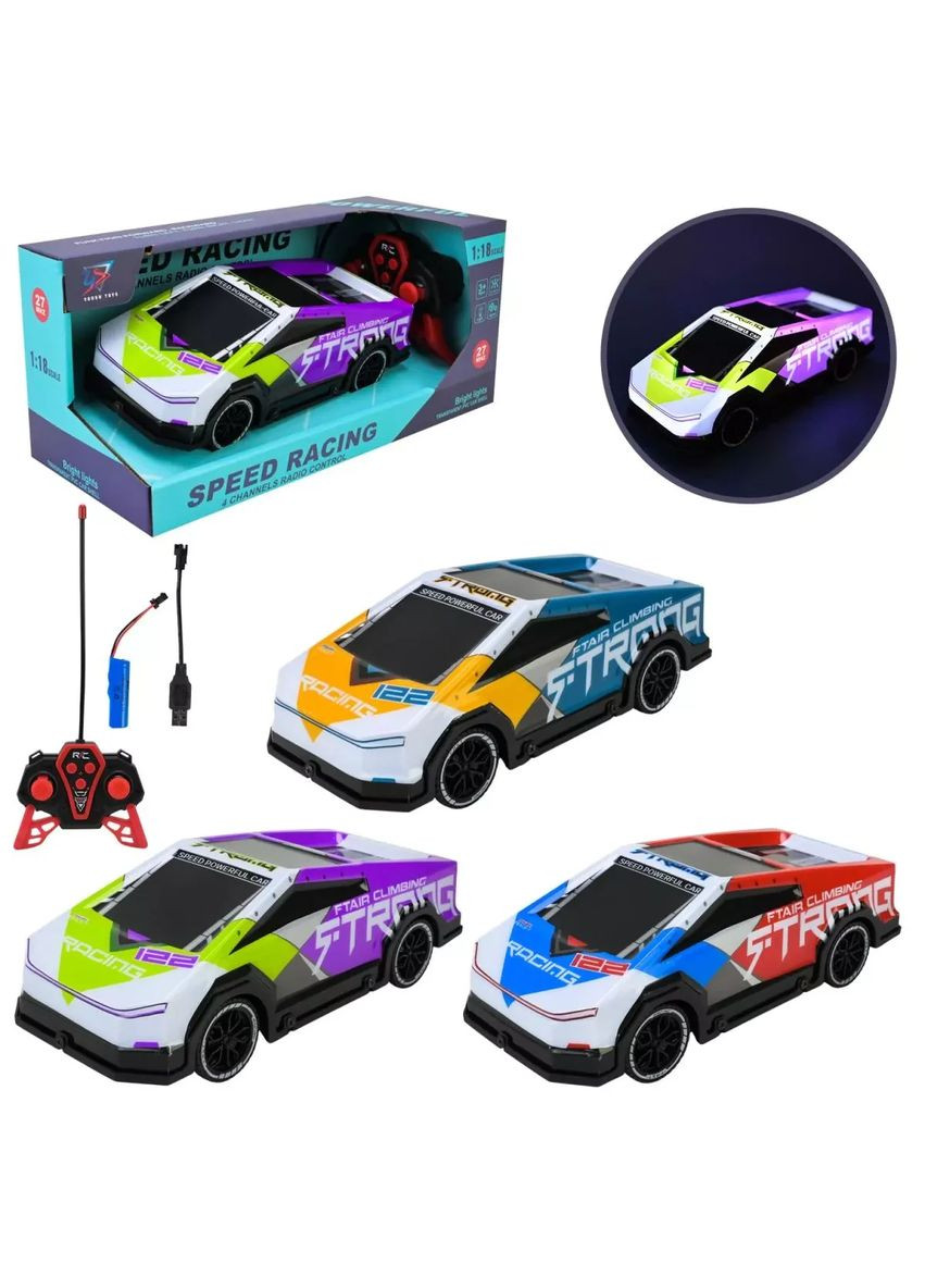 Іграшка машина на радіокеруванні перегонова зі світлом US-22010A/11A/12A в асортименті No Brand (362426655)