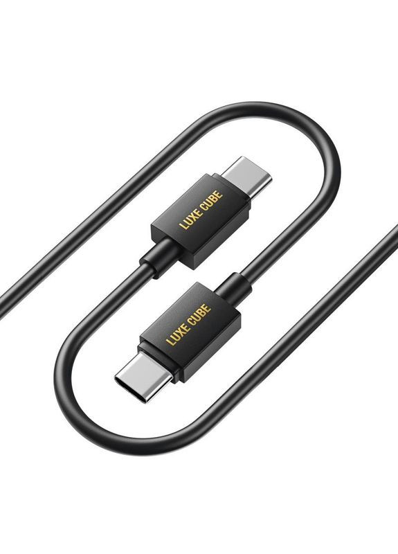Кабель USB Type C - USB Type C V 3.0 (M/M), 3 А, 1 м, (8886668698467) Luxe Cube (336953609)