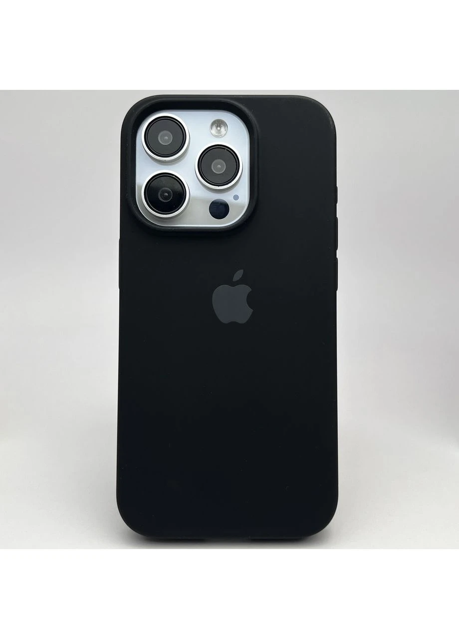 Чехол Silicone Case для 16 PRO MAX Open camera силиконовый на айфон 16 О МАКС/Black No Brand (369137516)