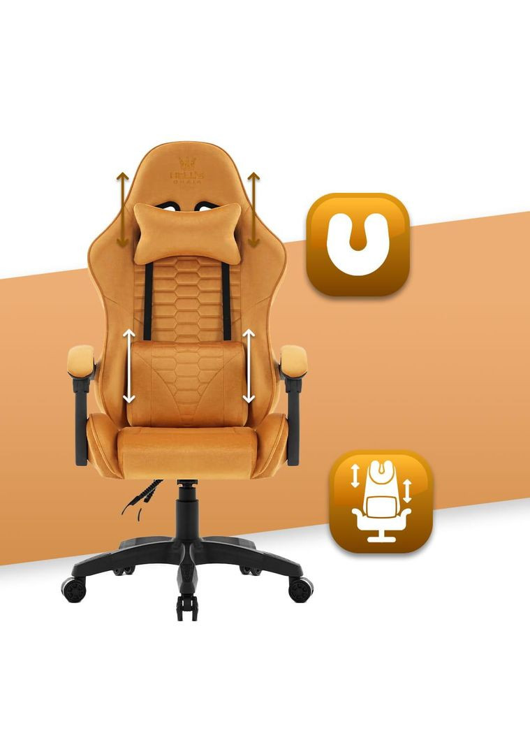 Компьютерное кресло HC-1000 Gold (ткань) No Brand (361443775)