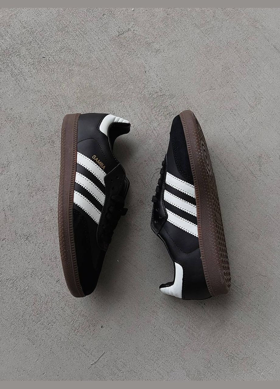 Черные кроссовки black, вьетнам adidas Samba
